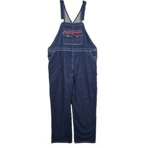 Dickie's Mens 2XL Durable Denim Bib Overalls NWT